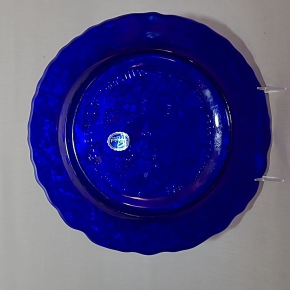 Imperial Glass 1970 Limited Edition Christmas Plate A Partridge in a Pear Tree - Picture 4 of 8